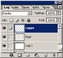 Lagpaletten i Photoshop